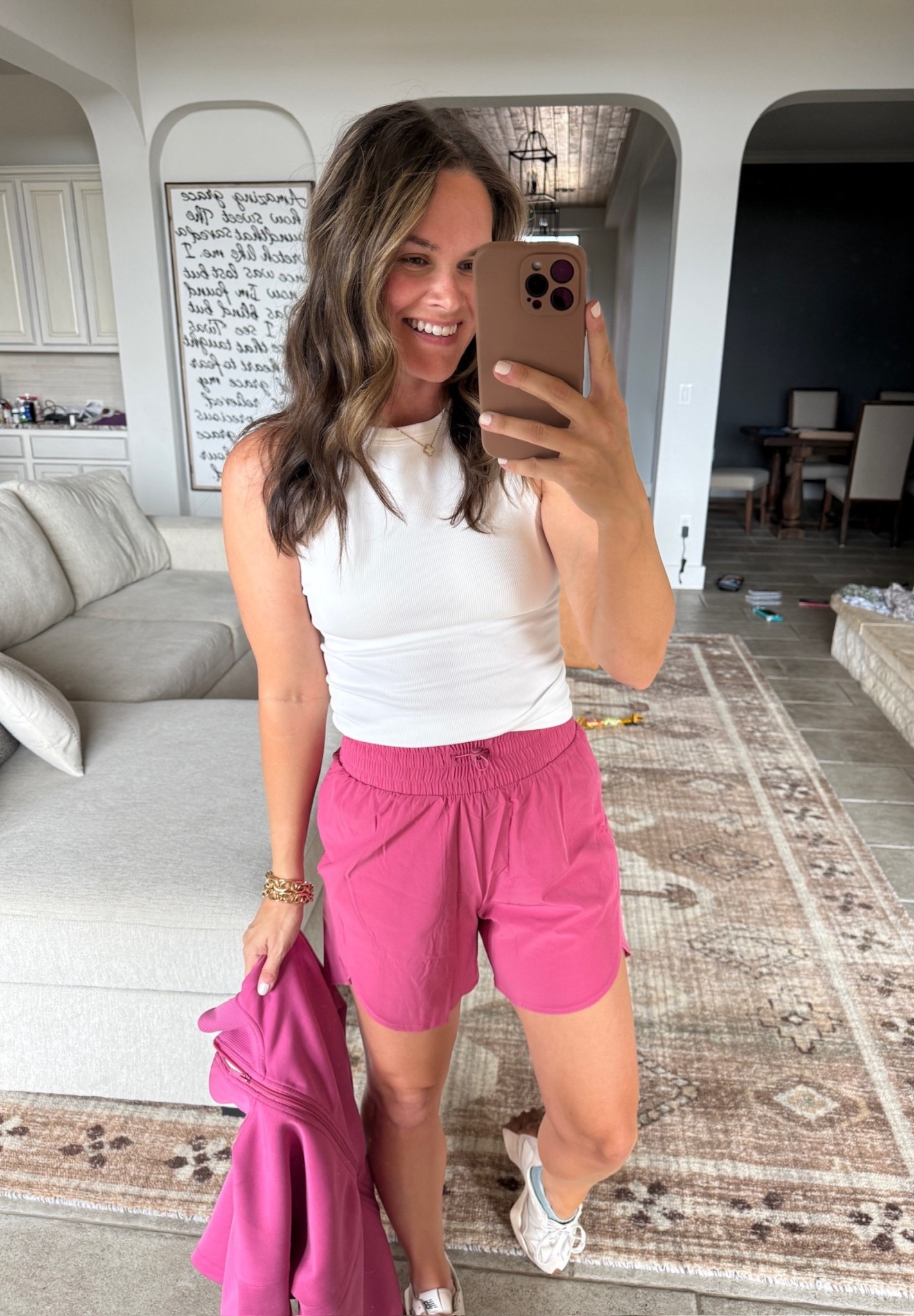 In need of a white summer active tank? This is the perfect staple 🙌🏼 constantly grabbing this one.

#LTKootd #LTKActive #LTKmomlife