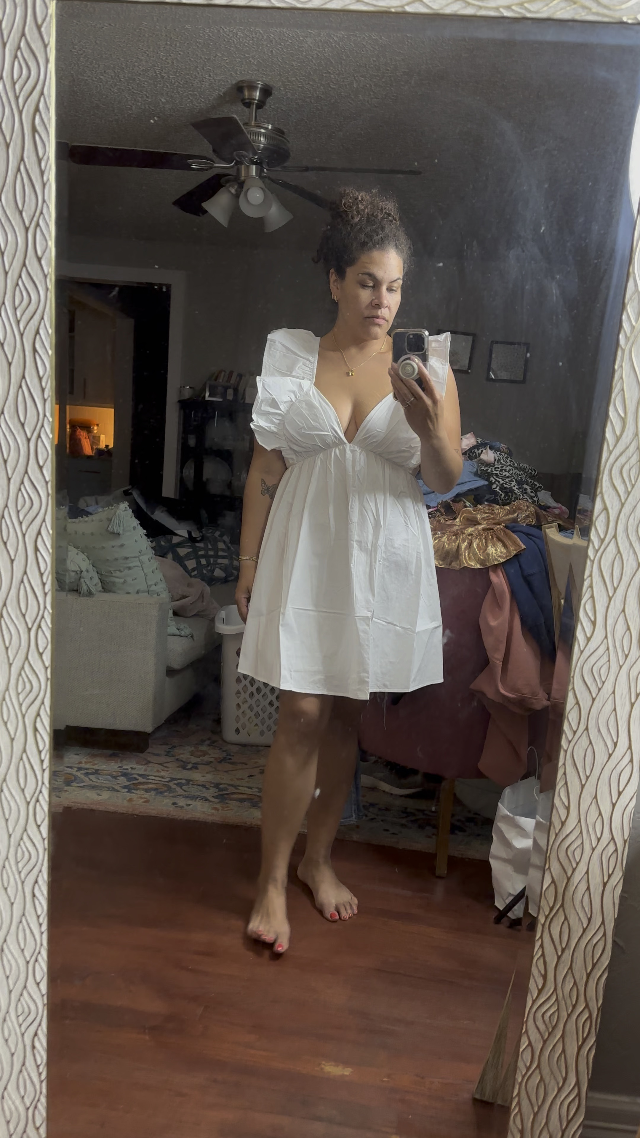 Amazon little white dress 

#LTKMidsize #LTKPlusSize #LTKWedding