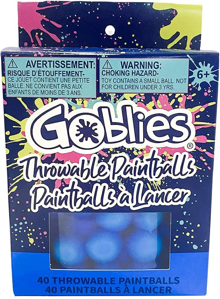 Goblies Throwable Paintballs 40 Count | Amazon (US)