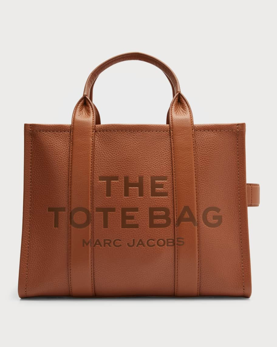 Marc Jacobs The Leather Medium Tote Bag | Neiman Marcus