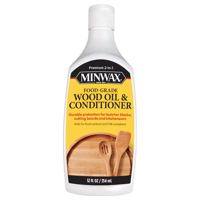 Minwax Food-Grade Oil-based Wood polish and conditioner ( Half-pint ) | Lowe's
