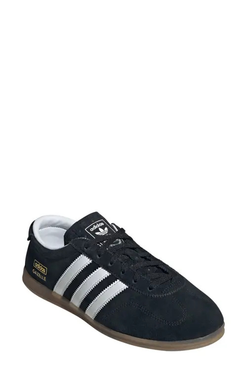 adidas Gazelle Lo Pro Sneaker in Black/white/gum at Nordstrom, Size 7 | Nordstrom