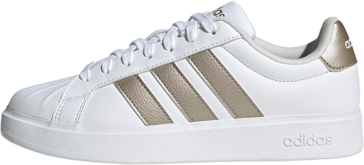 adidas Womens Streettalk Lace Up Sneakers Shoes Casual - Black | Amazon (US)