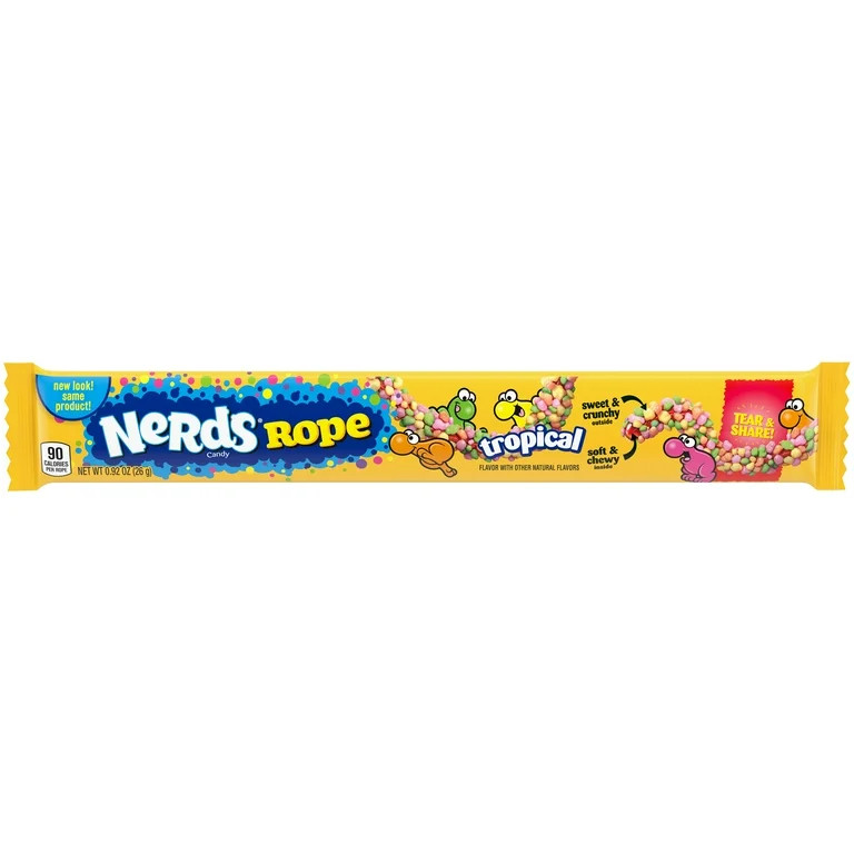 Wonka Nerds Nerds Rope Tropical .92oz | Walmart (US)