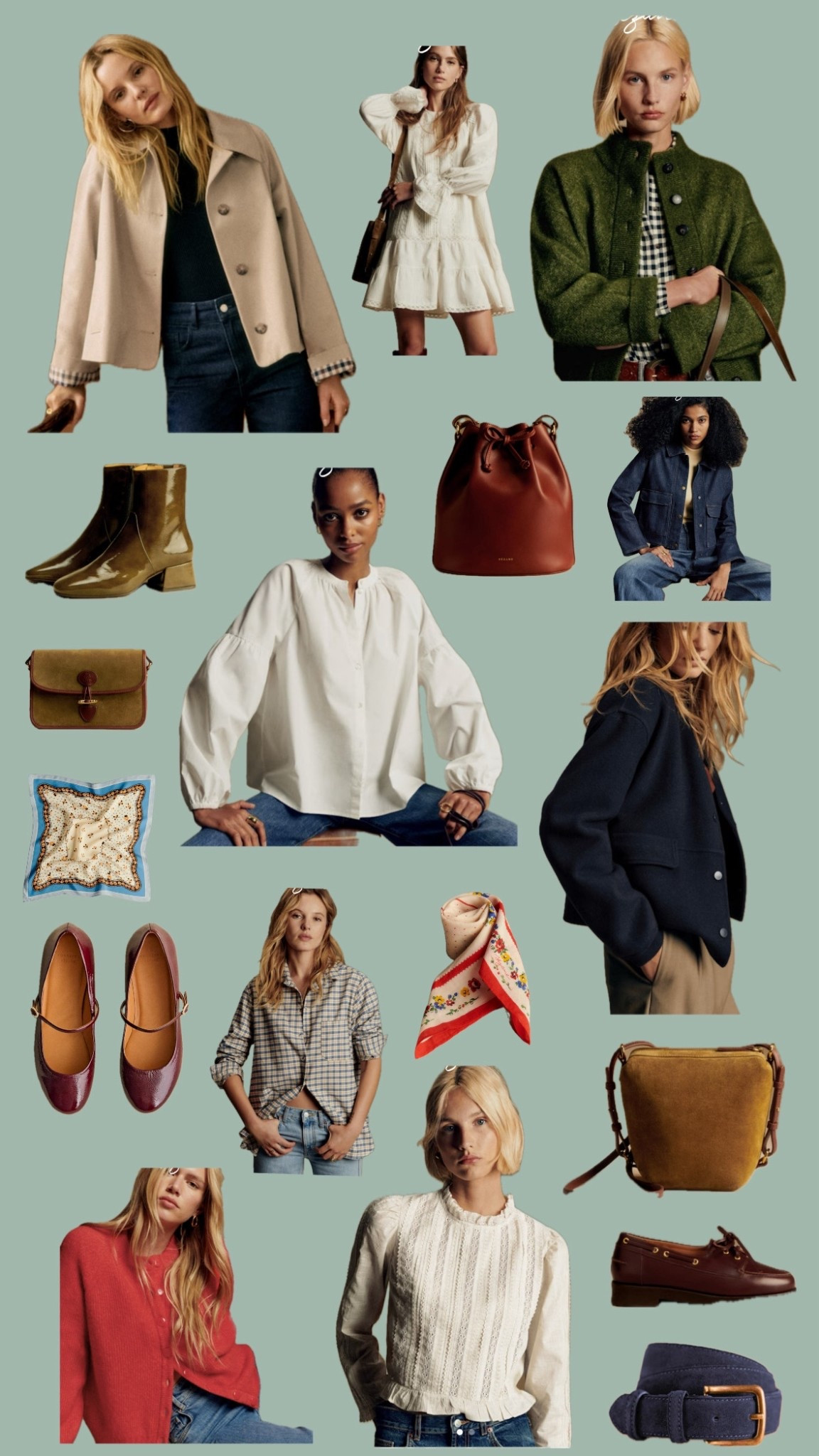 Sezane Autumn ‘25 Collection favorites - think lots of delicate lace, oversized Peter Pan collars, gorgeous olives & maroons, suede, & forever pieces

#LTKSaleAlert #LTKSeasonal #LTKStyleTip