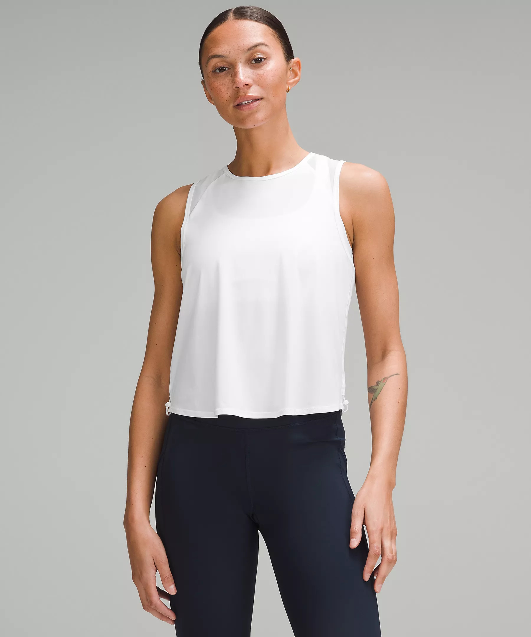 Sculpt Cropped Tank Top *Cinch | Women's Sleeveless & Tank Tops | lululemon | Lululemon (US)