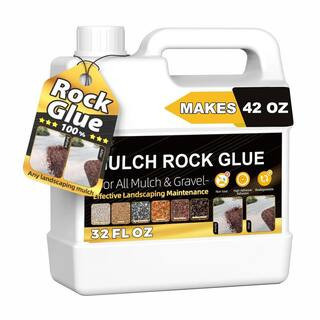 0.33 cu. ft. Landscaping Gravel Glue Spray Strong Mulch Rock Binder Anchor Easy Hold Adhesive 1 Bag | The Home Depot