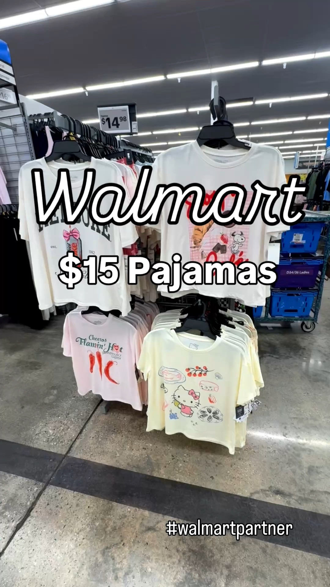 Walmart Sleep Tee and Shorts Pajama Set from Grayson Social, 2-Piece, Sizes XS-3X