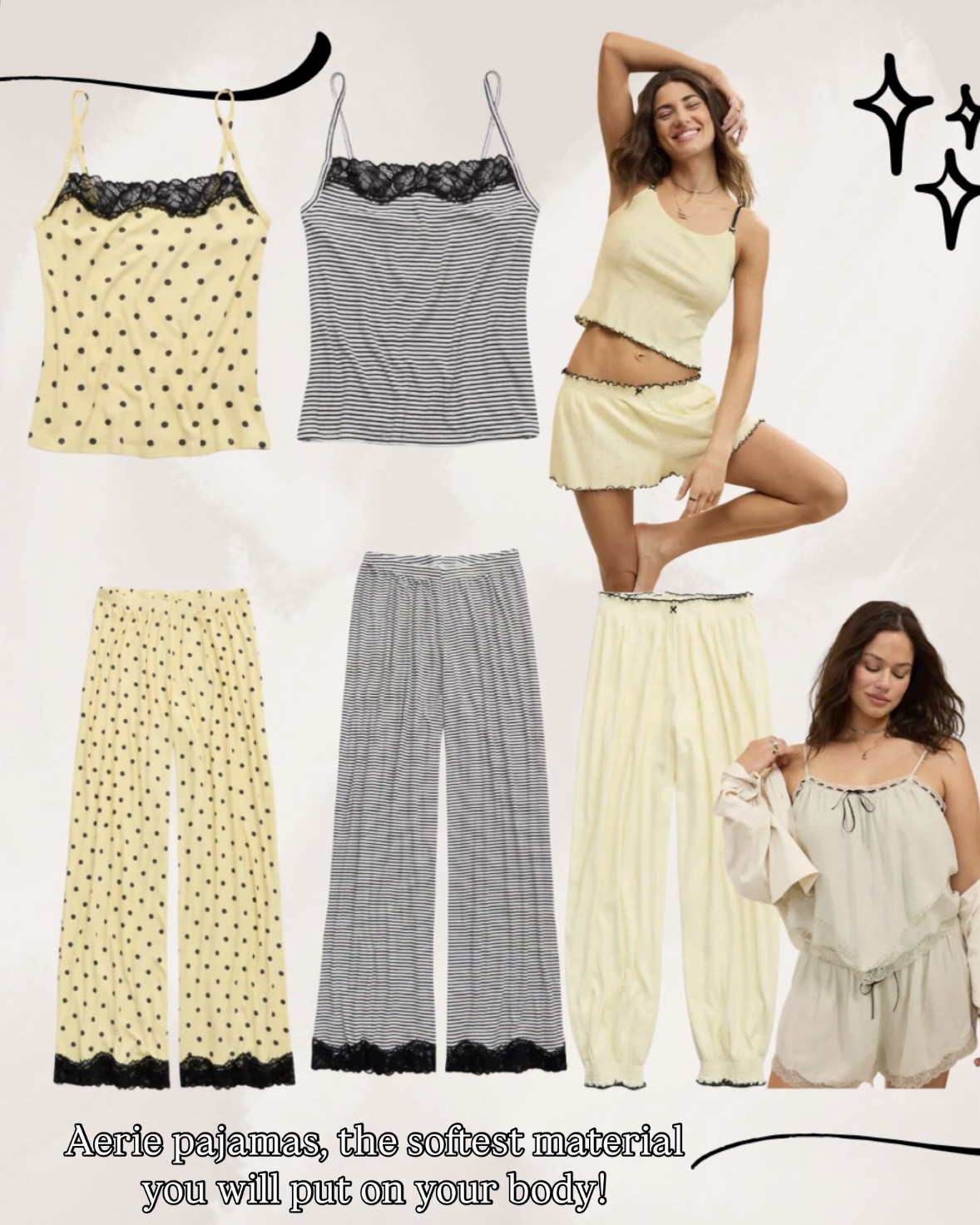 Aerie pajamas the best! Comfortable and  insanely soft also on sale ! Use code LTKAERIE20



#LTKSaleAlert #LTKxAerie #LTKMothersDay