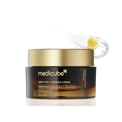 MEDICUBE Deep Vita C Capsule Cream - 55g Skincare | Style Korean
