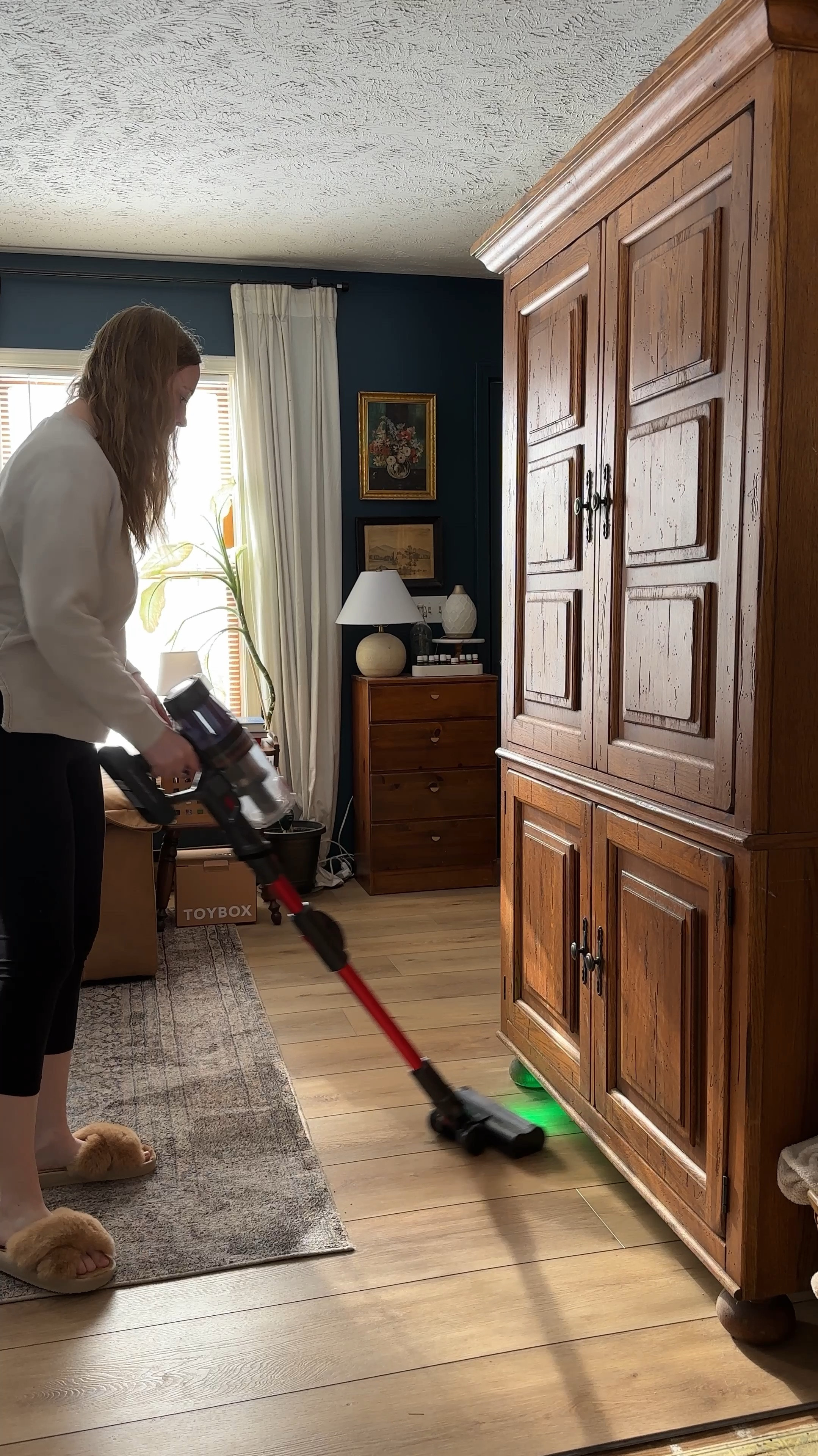 My vacuum sucks more than yours🤪 but seriously, this stick vacuum is so good! I love that it bends, making it easy to get under furniture. And I know I’m late to the party, but a cordless vacuum is a game changer!

#LTKHome