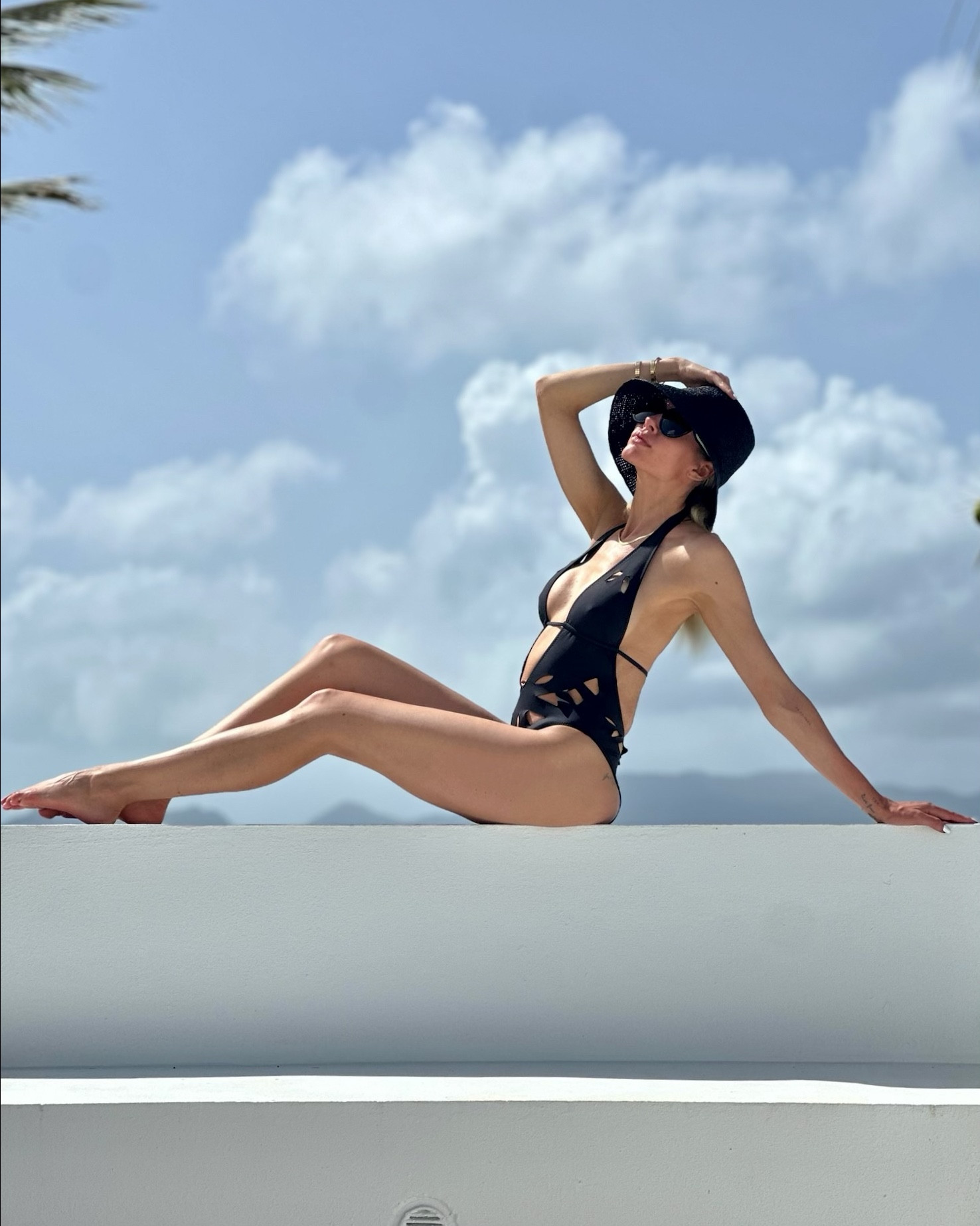 A day under the Caribbean sun. 🌴My one piece is still available in white! Linking similar black pieces by Gigi C as well! 

#LTKTravel #LTKSwim #LTKStyleTip