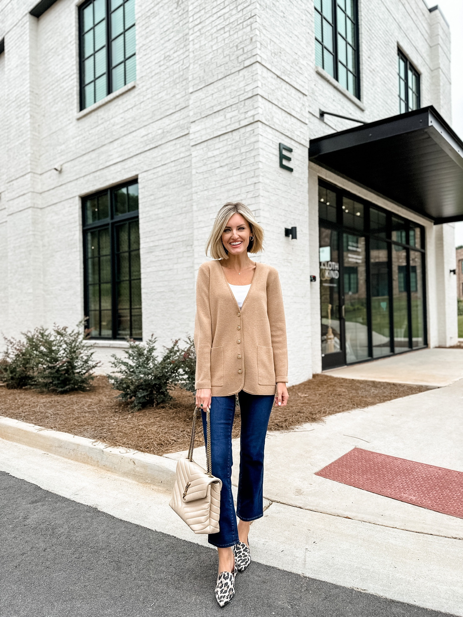 V Neck Blazer