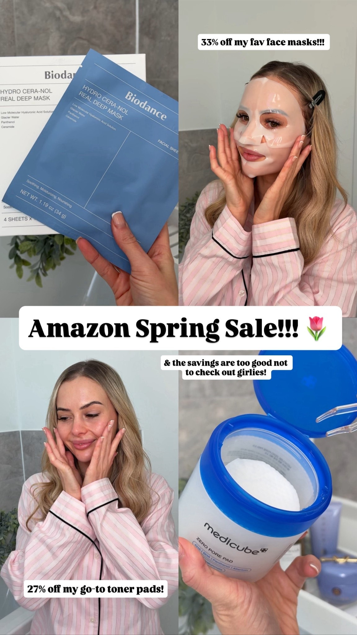 Amazon spring sale is live and my go-to skincare products have up to 33% off! 👏🏻

Amazon spring sale biodance skincare face masks 

#LTKuk #LTKspring