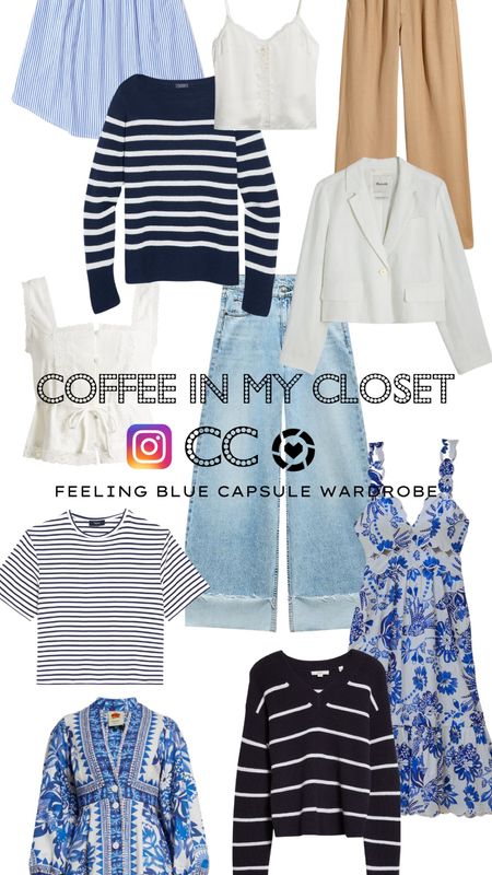 I’m feeling blue! Here is the first look at my new capsule wardrobe featuring everyone’s favorite color on,blue.

Rewatch the Live style session on Instagram  @closetchoreography
and subscribe to closetchoreography.com to get the complete capsule wardrobe and look book coming soon.

#LTKVideo #LTKSeasonal #LTKstyletip