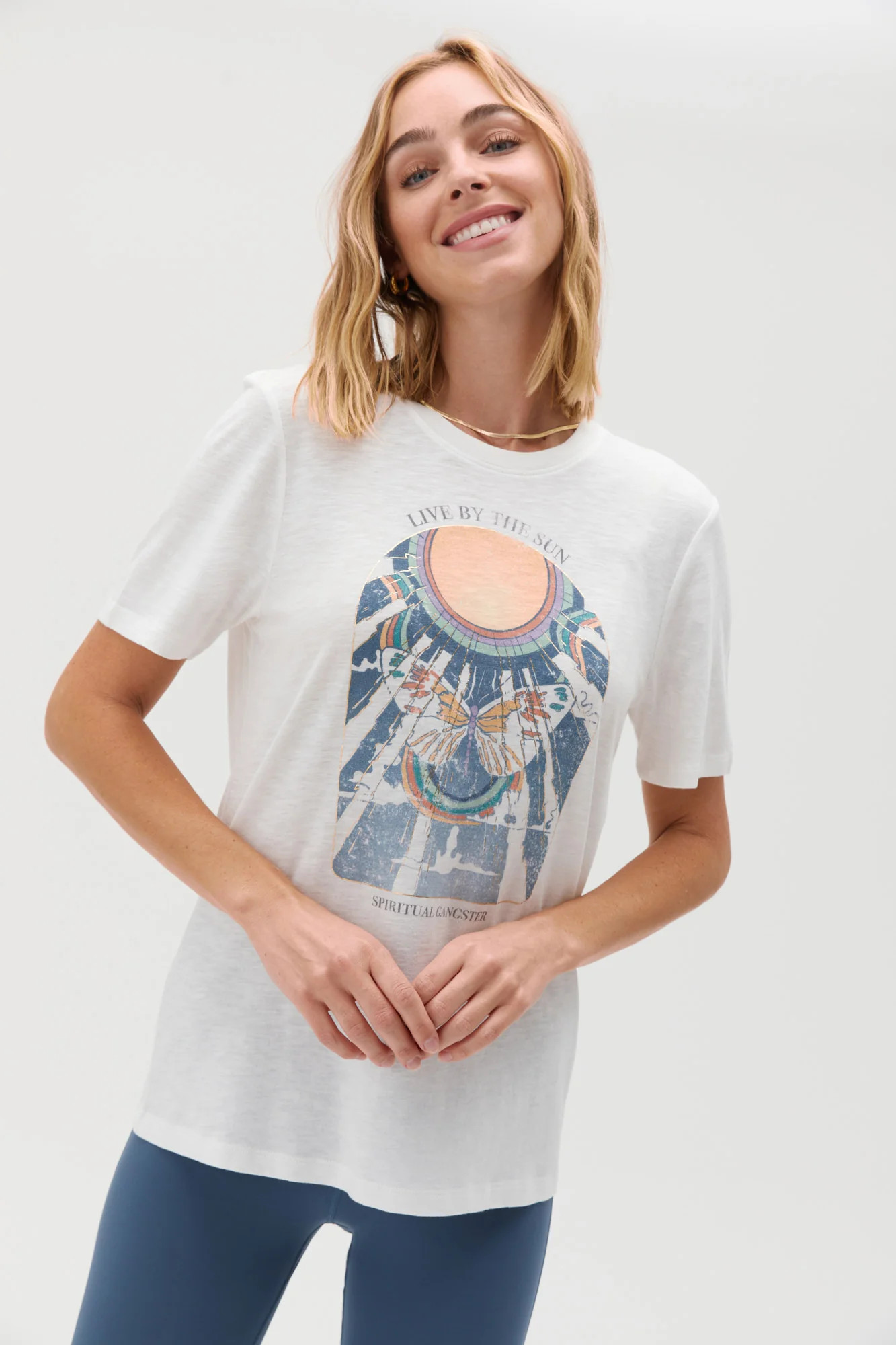 Live By The Sun Short Sleeve Tee | Spiritual Gangster