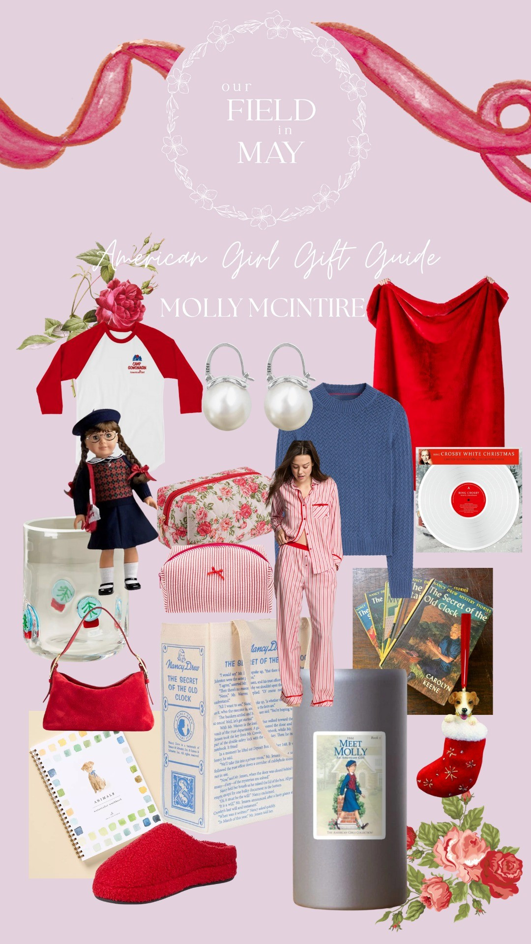 I'm starting a gift guide series that is very natural to me - American Girl themed gifts for adults! Up first is Molly McIntire 🎀🎄

#LTKGiftGuide #LTKHoliday #LTKSeasonal