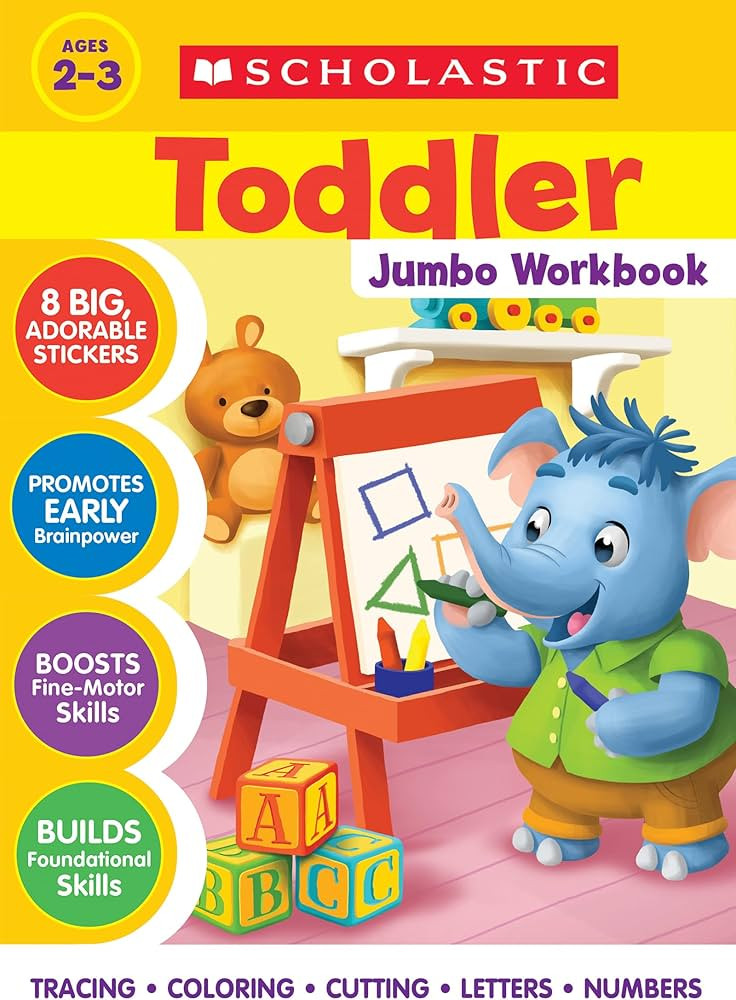 Scholastic Toddler Jumbo Workbook | Amazon (US)