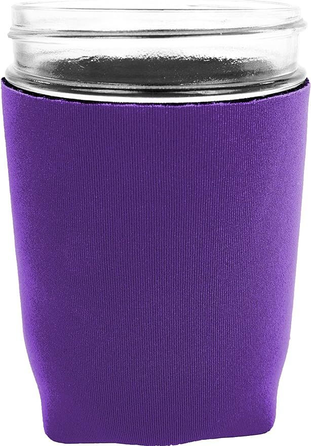 Jar-Z Mason Jar Jacket 16oz Purlple | Amazon (US)