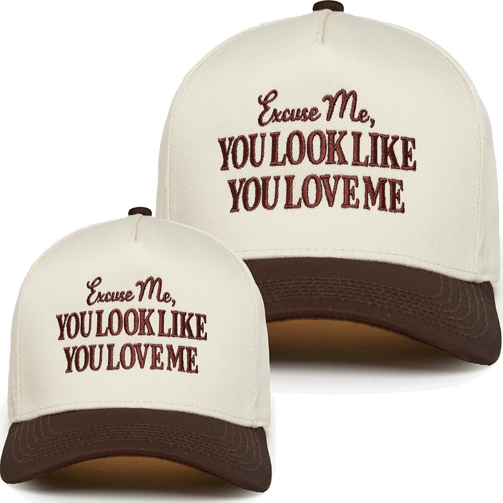 Funky Junque Matching Family Trucker Hat Set | Two-Tone Mommy & Me Snapback Baseball Caps, Infant... | Amazon (US)