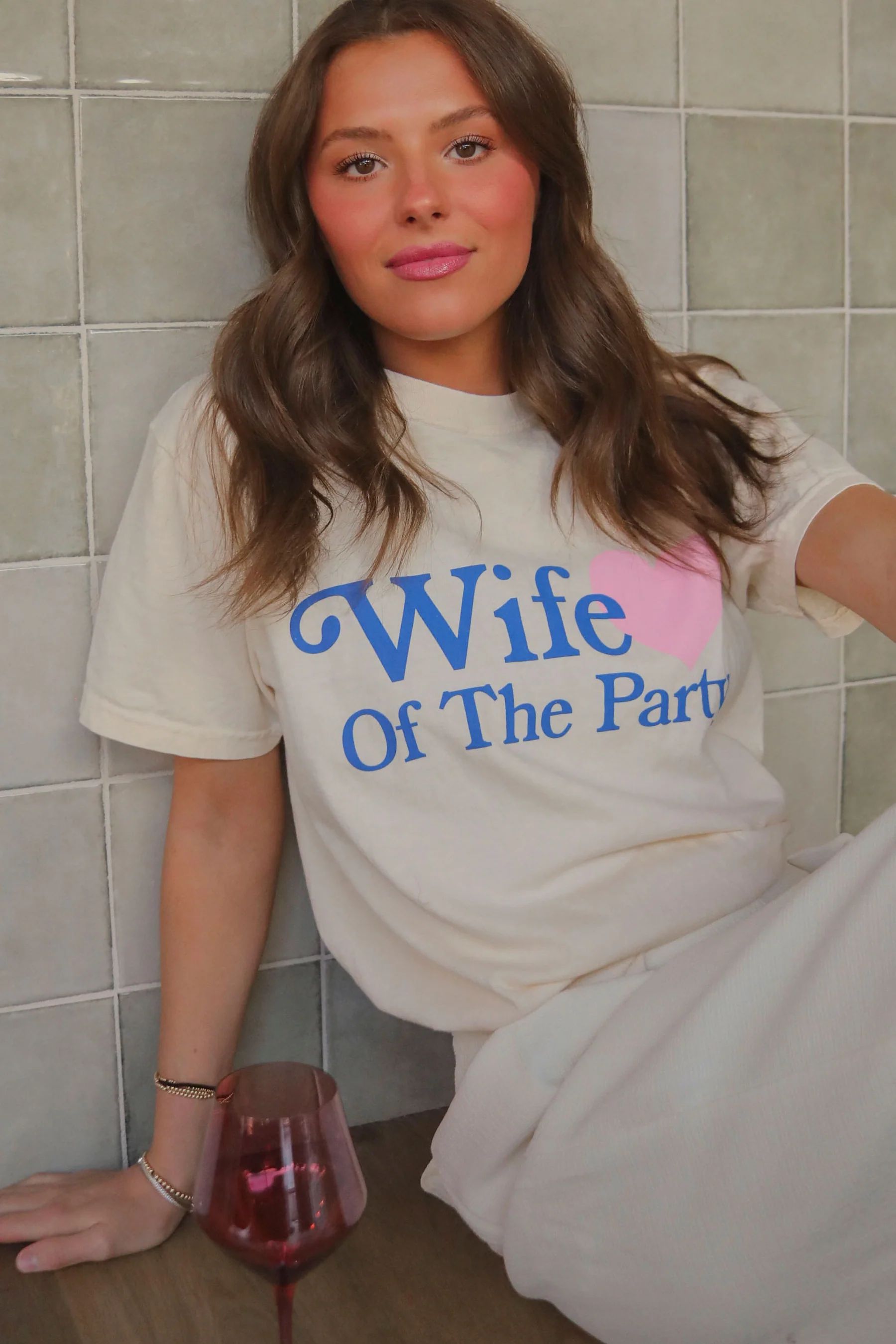 friday + saturday: wife of the party heart t shirt | RIFFRAFF
