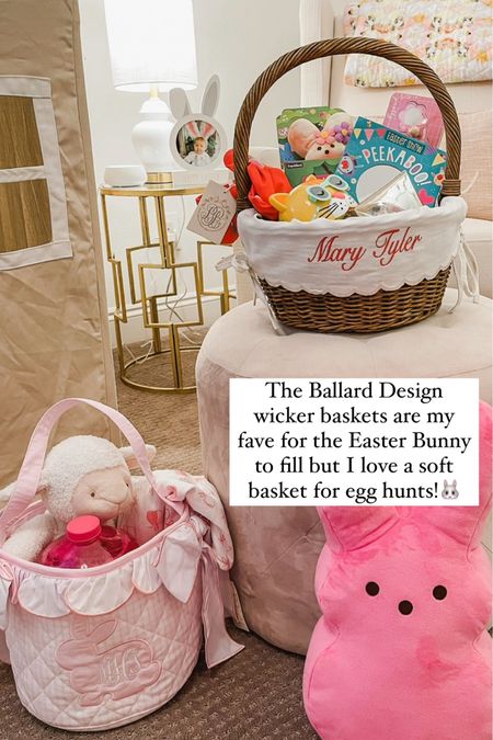 Easter Baskets🐰🥕
Ballard Designs Easter Baskets 
Pottery Barn Easter Baskets 
The Bella Bean 
Sweet Easter Baskets for kids 

#LTKSeasonal #LTKkids #LTKbaby