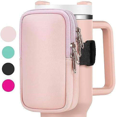 Water Bottle Pouch for Stanley Quencher Adventure 40oz - Stanley Cup Accessories - Tumbler Pouch ... | Amazon (US)
