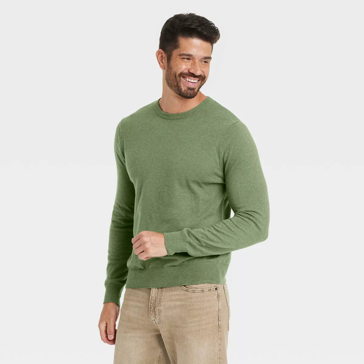 Men's Soft Knit Crewneck Pullover Sweater - Goodfellow &amp; Co™ | Target