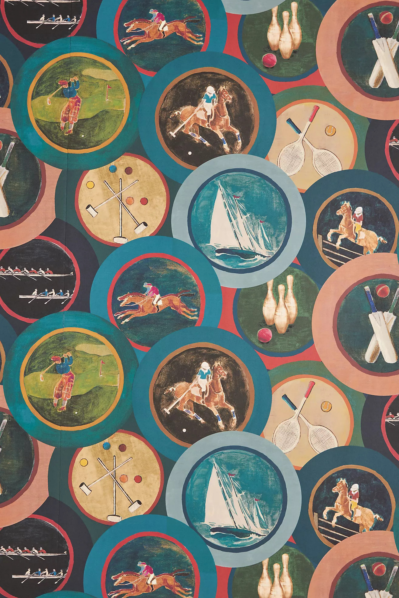 Sporting Life Wallpaper | Anthropologie (US)
