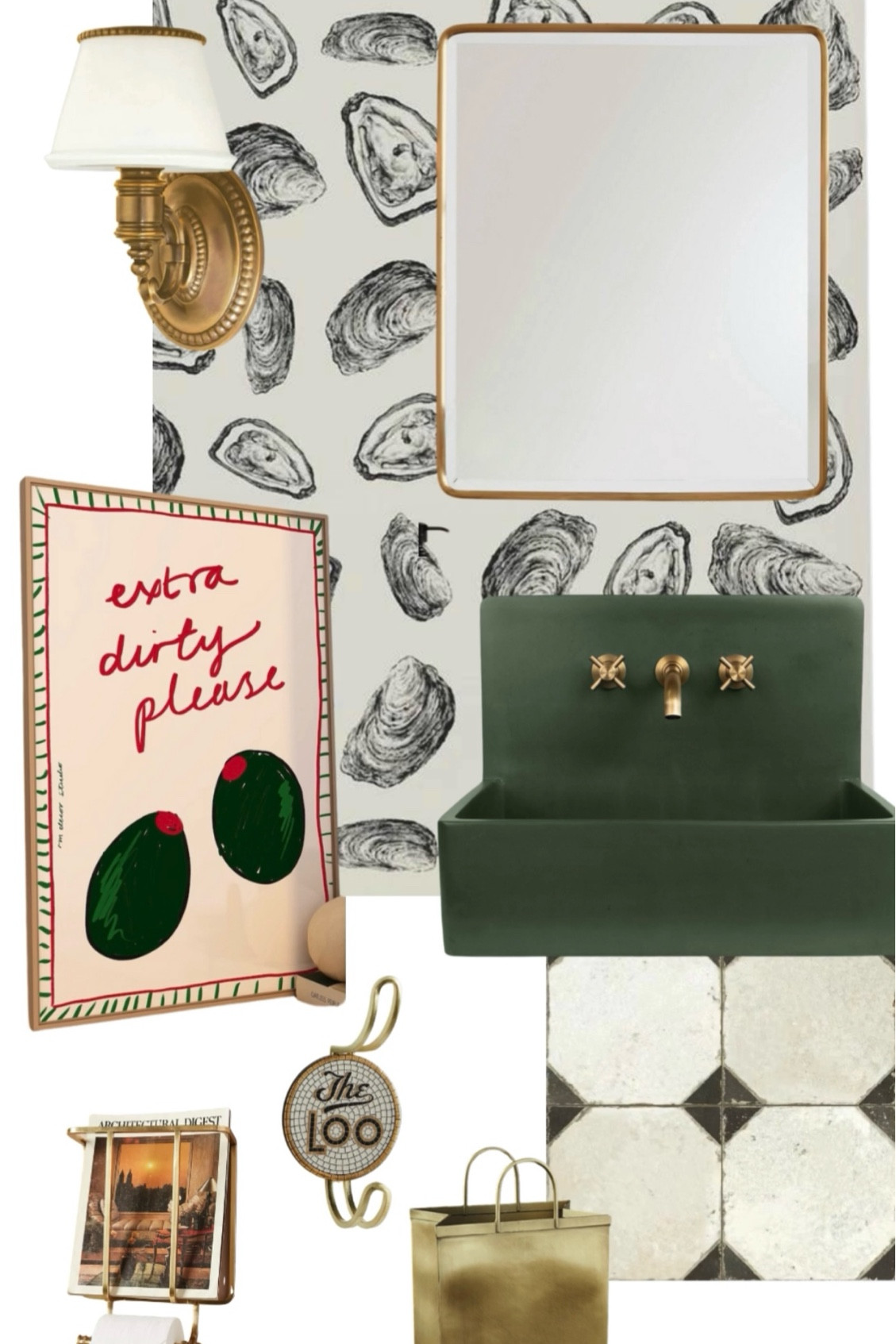 Shuck yeah, the perfect powder room 🦪

#LTKfindsunder100 #LTKhome #LTKstyletip
