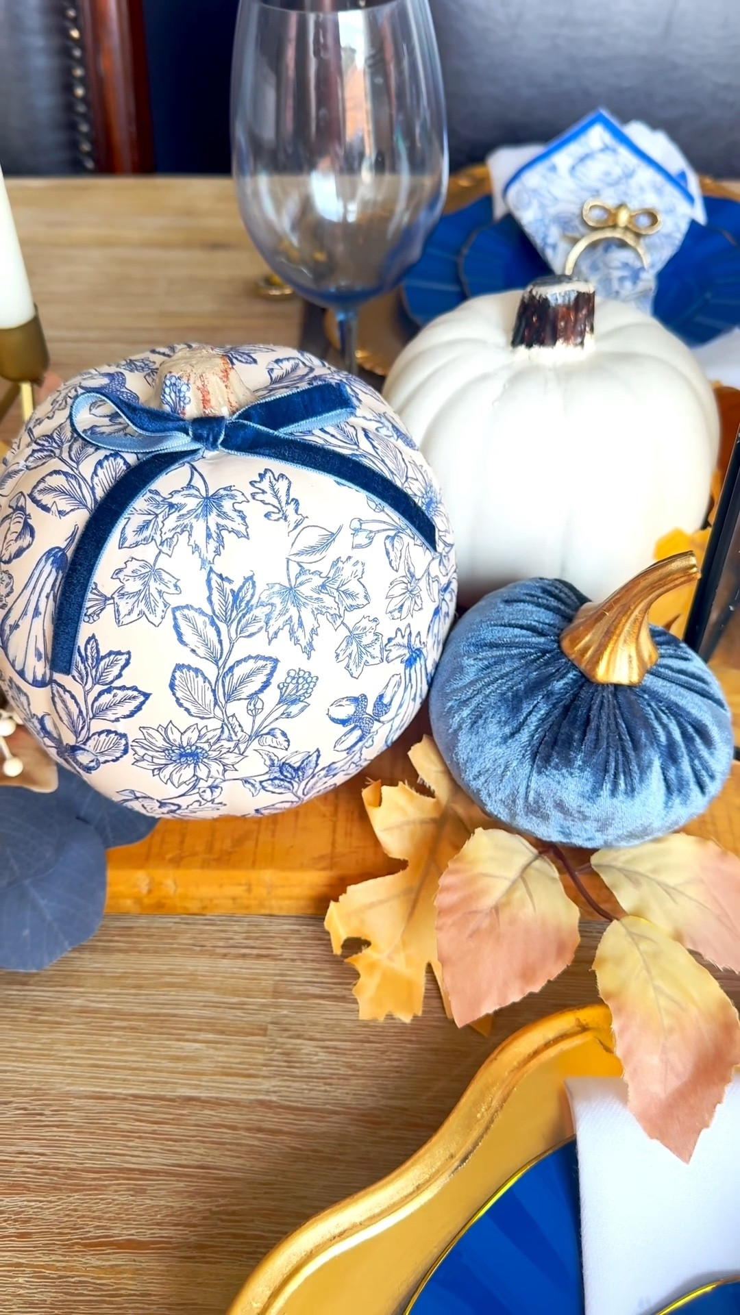 If you are looking for a fun and easy fall project, these blue and white DIY Chinoiserie pumpkins are a showstopper. 

#LTKHome #LTKParties #LTKSeasonal