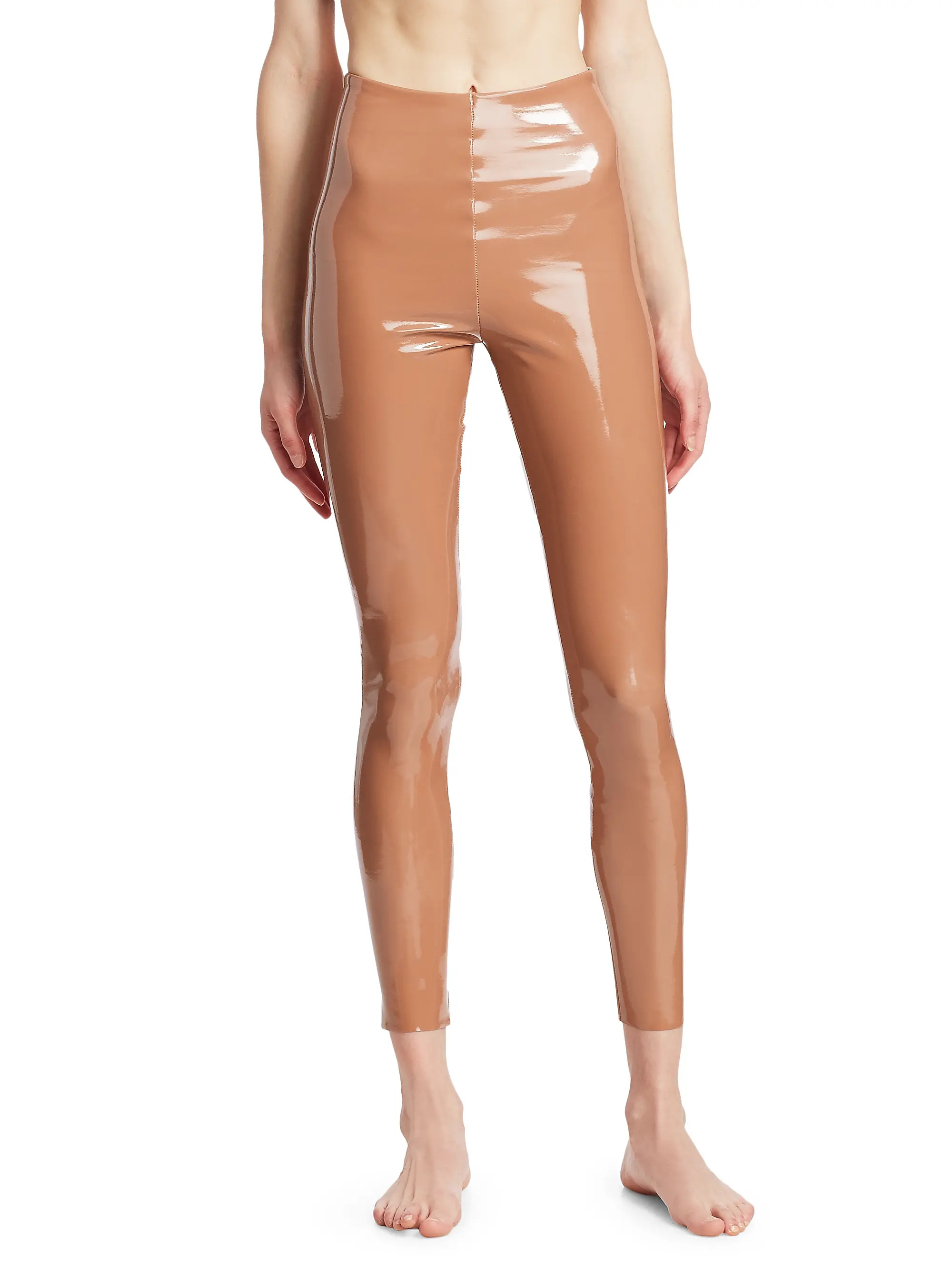Classic Faux-Patent Leather Leggings | Saks Fifth Avenue