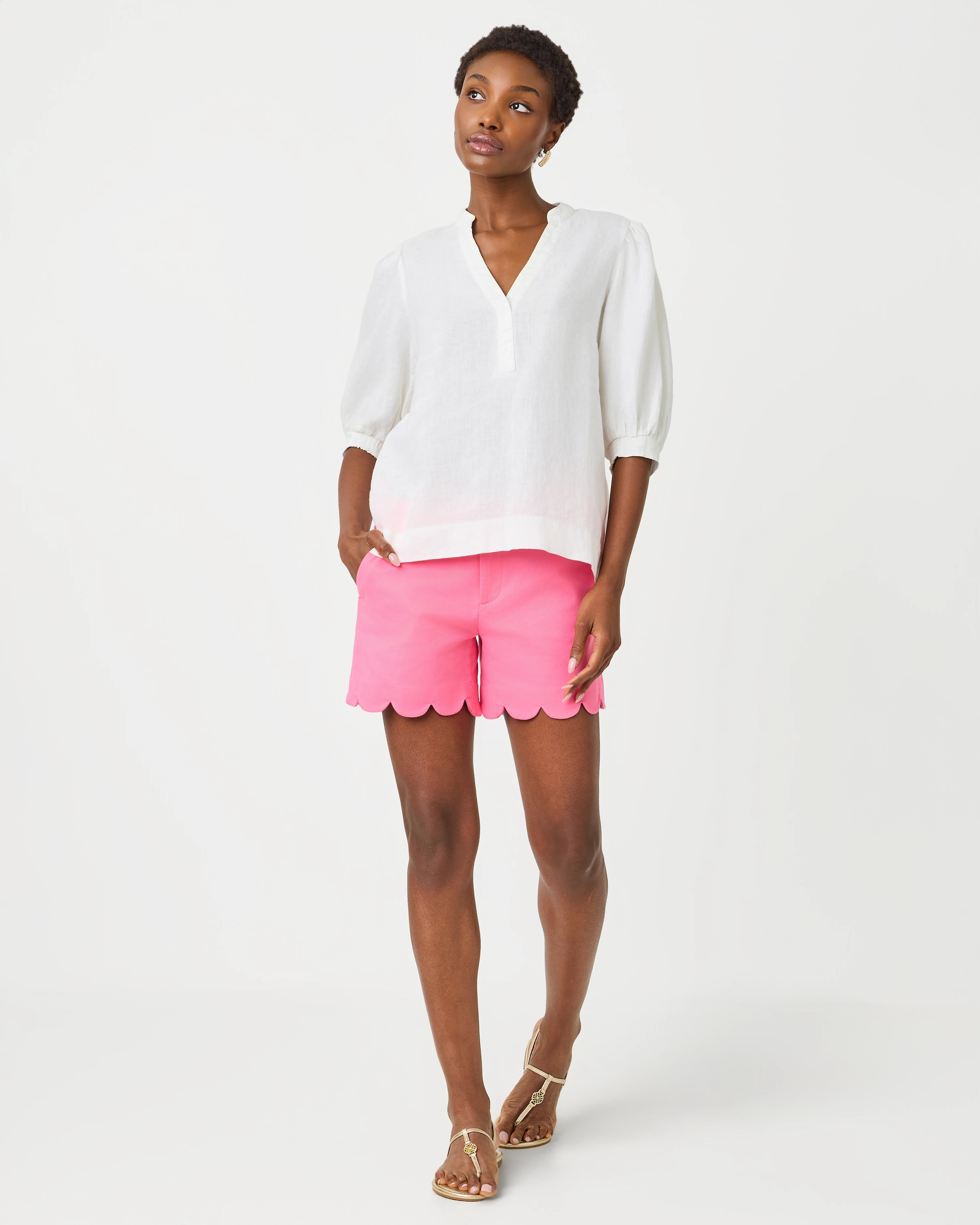 Mialeigh Linen Top | Lilly Pulitzer