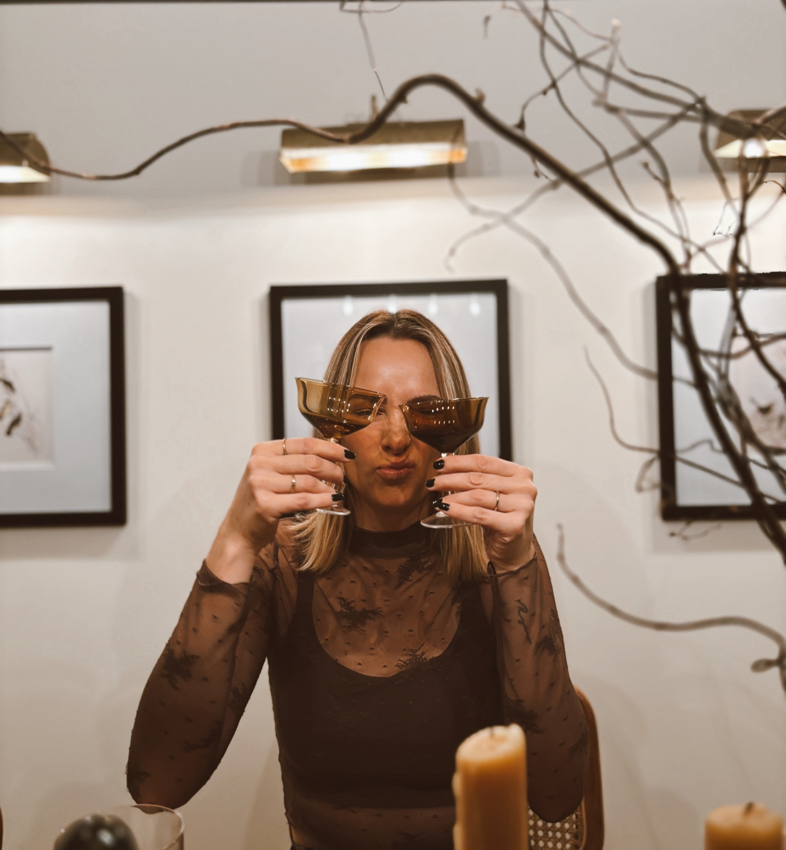 Sweet + Sexy :: brown lace cropped long sleeve top 🤎

#LTKSeasonal #LTKsalealert #LTKmidsize