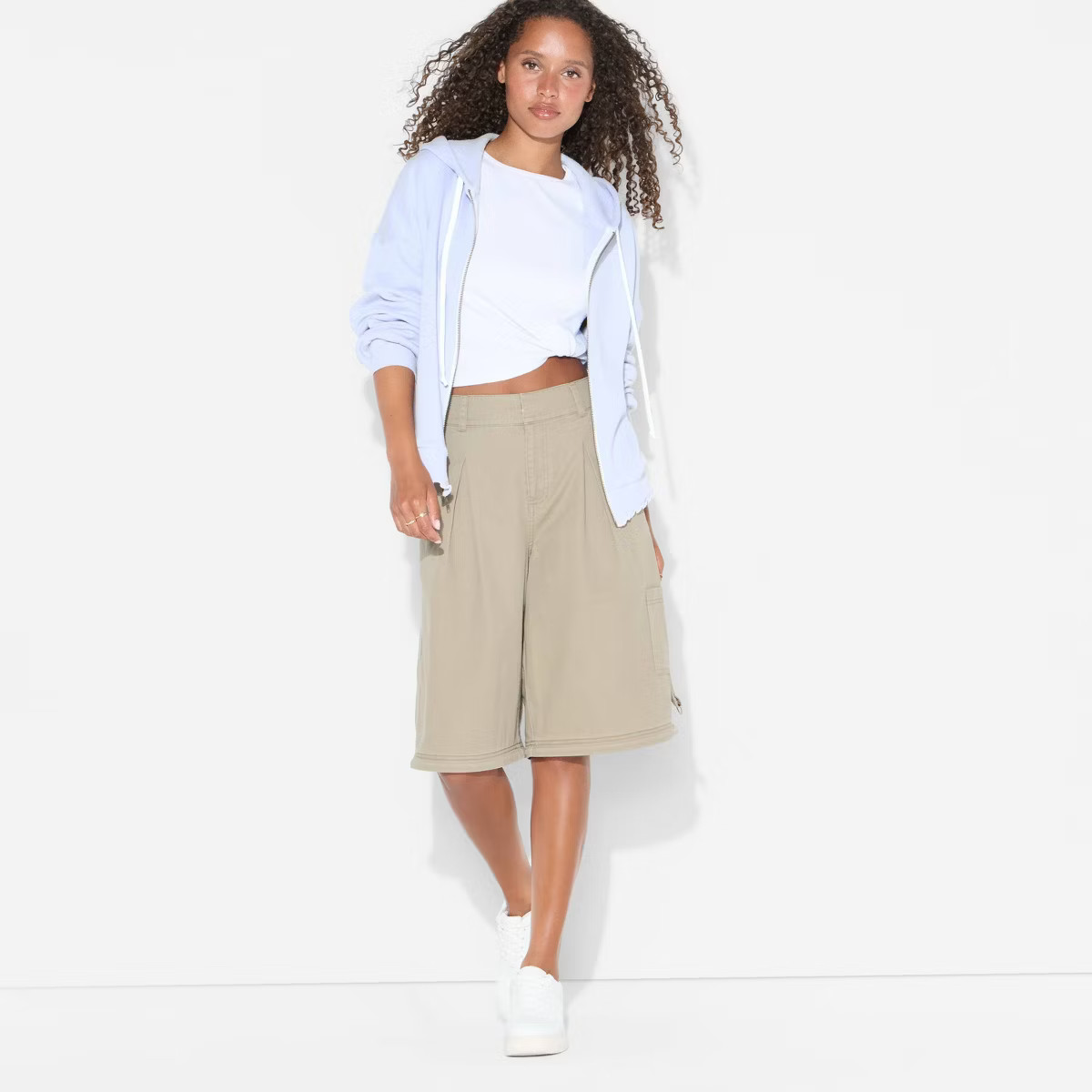 Women's Merrow Edge Hooded Zip-Up Sweatshirt - Wild Fable™ | Target