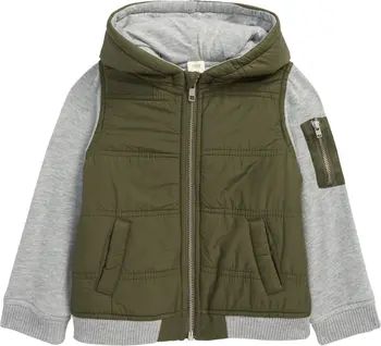 Mountain Crest Nylon & Fleece Jacket | Nordstrom