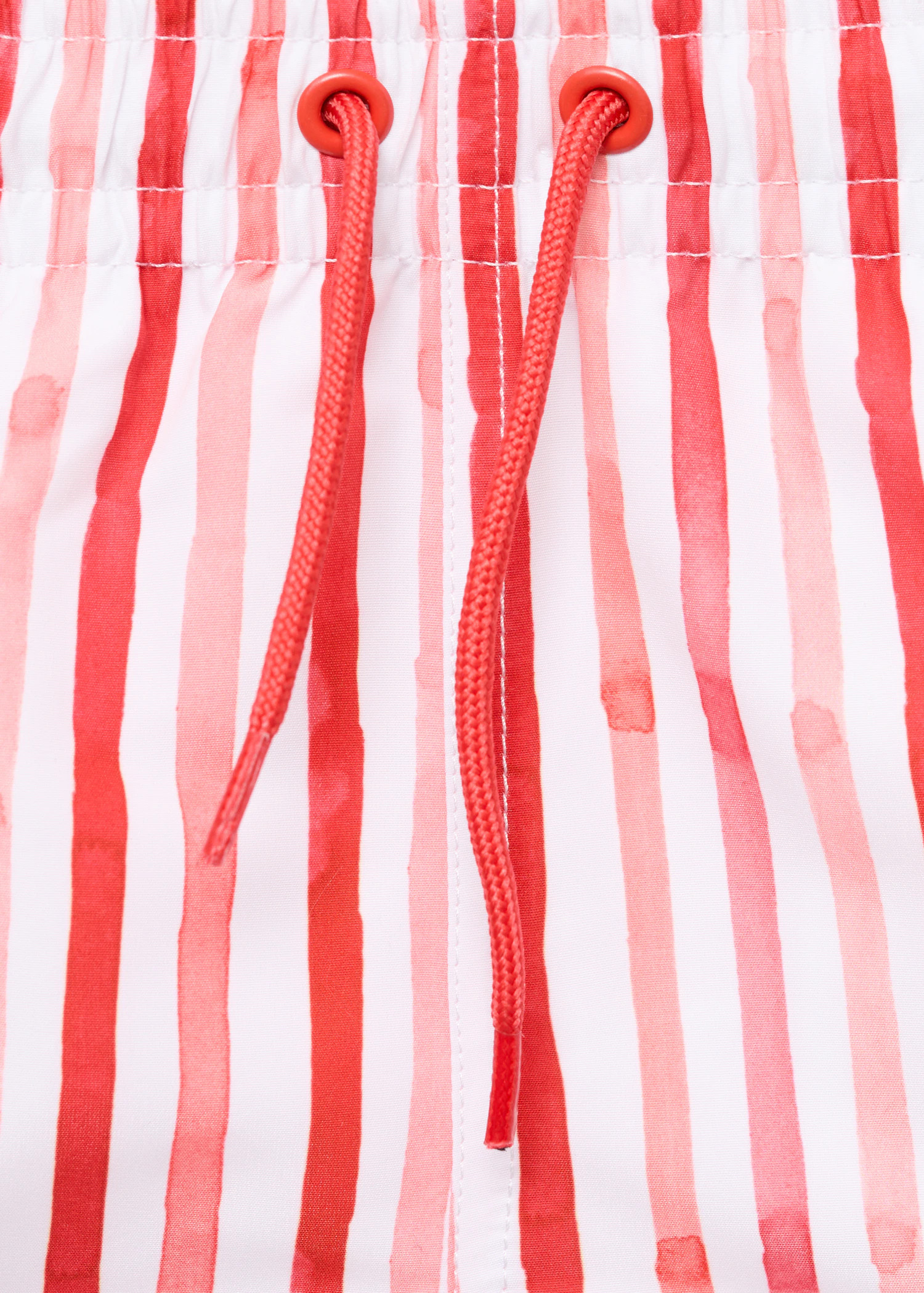 Striped drawstring swimsuit - Kids | MANGO United Kingdom | MANGO (UK)