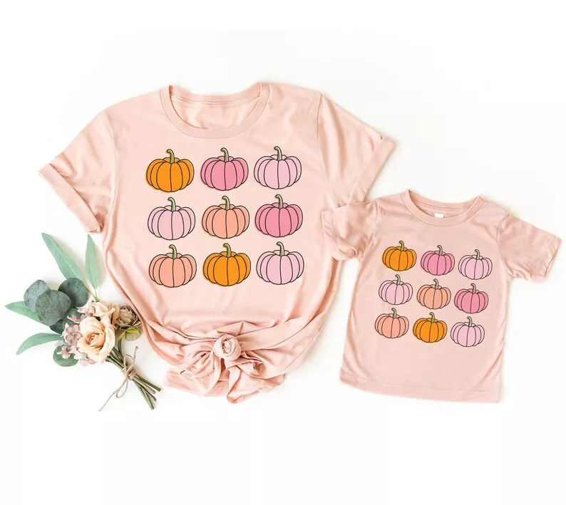 mommy and me pumpkin patch shirts