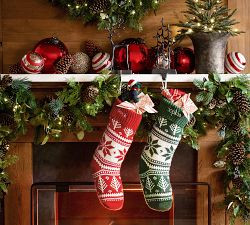 Decorative Red Ornaments - Set of 3 | Pottery Barn (US)