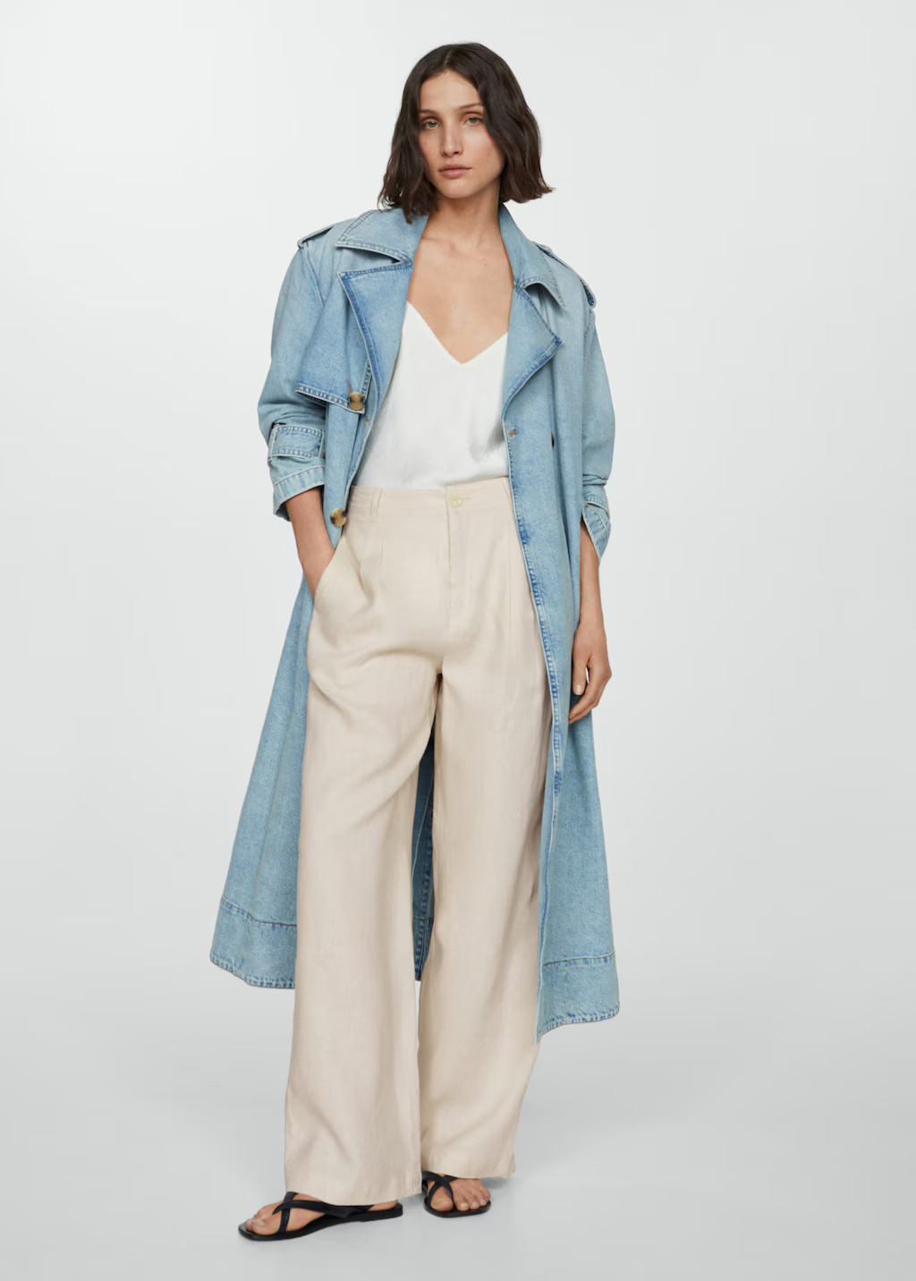 Search: White trousers (124) | Mango USA | MANGO (US)