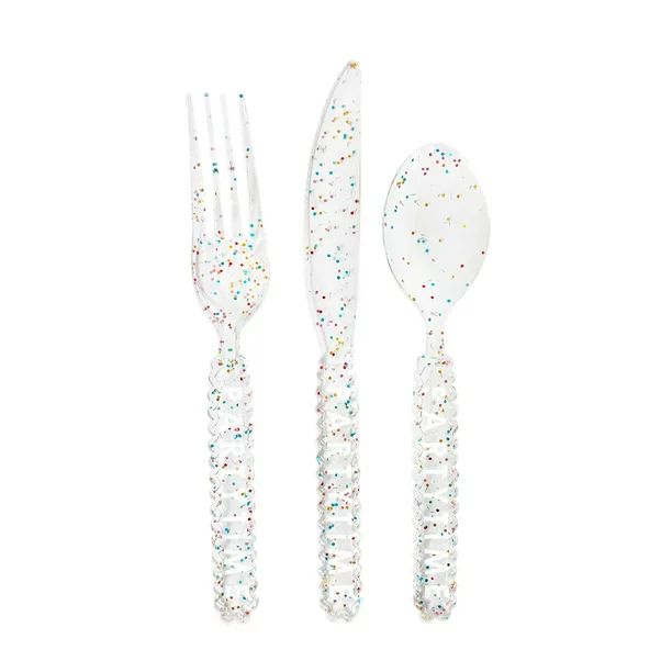 Packed Party 'Party Time' Cutlery, Party Cutlery Serves 6 Guests, 18 Ct. - Walmart.com | Walmart (US)