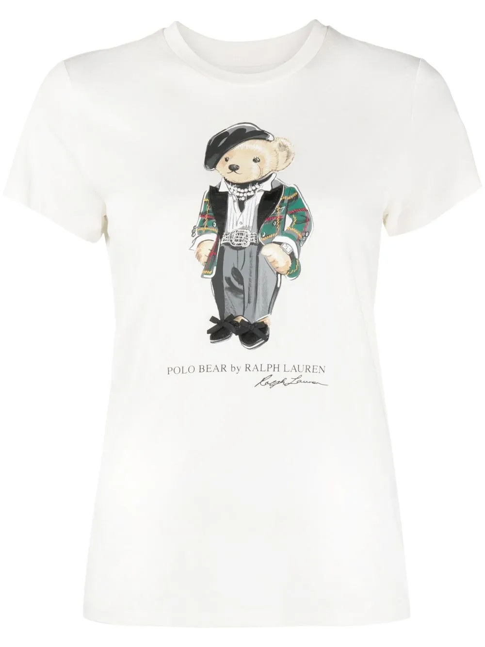 Polo Ralph Lauren Polo Bear-print short-sleeve T-shirt - Farfetch | Farfetch Global