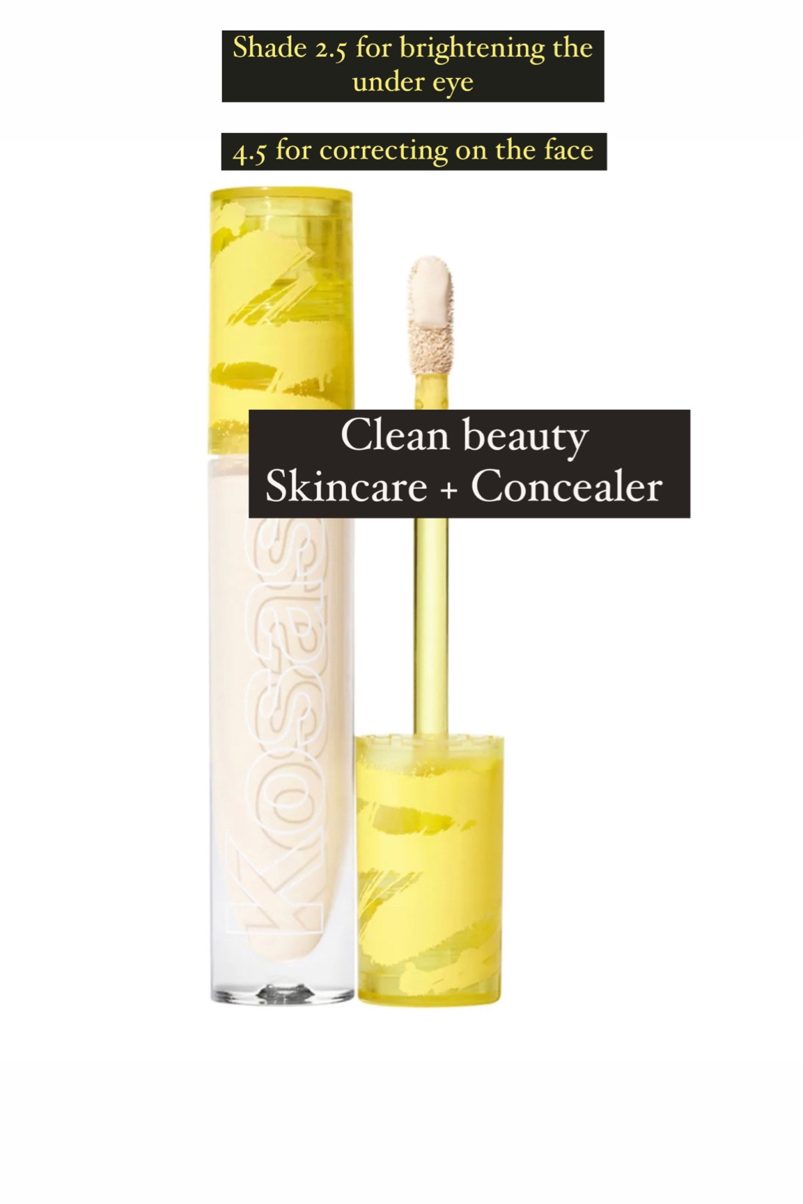 Kosas has amazing concealers on sale 

#LTKbeauty #LTKover40 #LTKsalealert