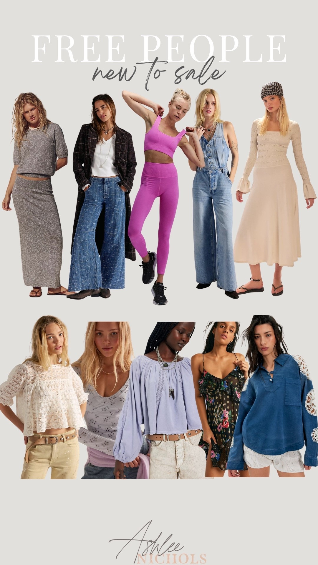 Free People new to sale finds!

Denim jumpsuit, Athleisure, matching set, spring top, polka dot dress 

#LTKSaleAlert #LTKSeasonal #LTKootd