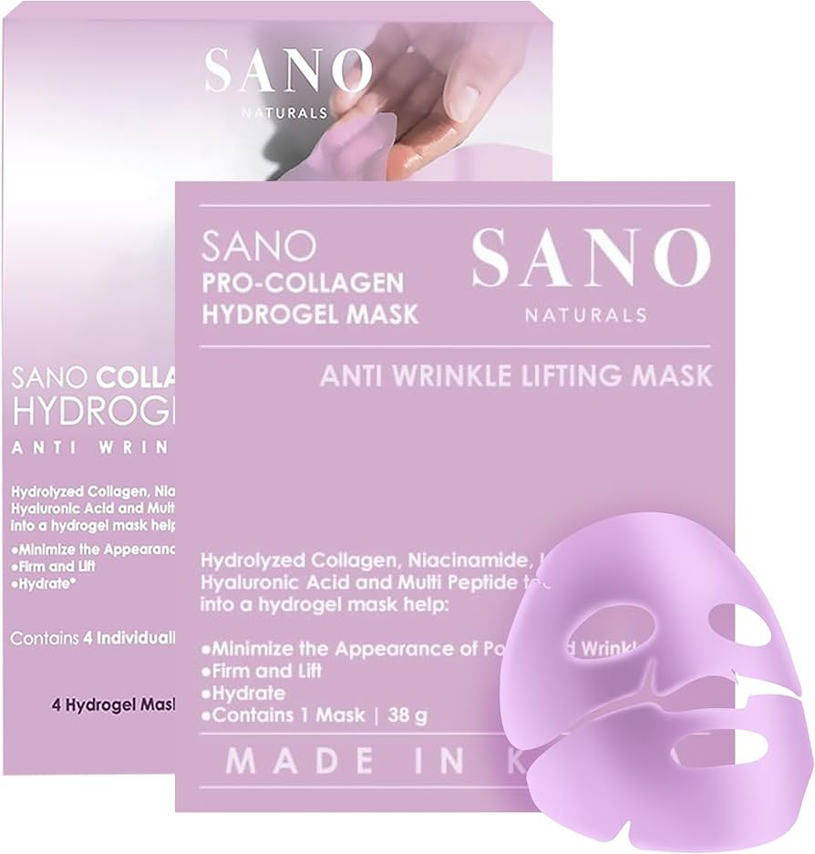 Overnight Collagen Face Mask - Made in Korea - Deep Collagen Anti Wrinkle Lifting Mask w/ Niacina... | Amazon (US)