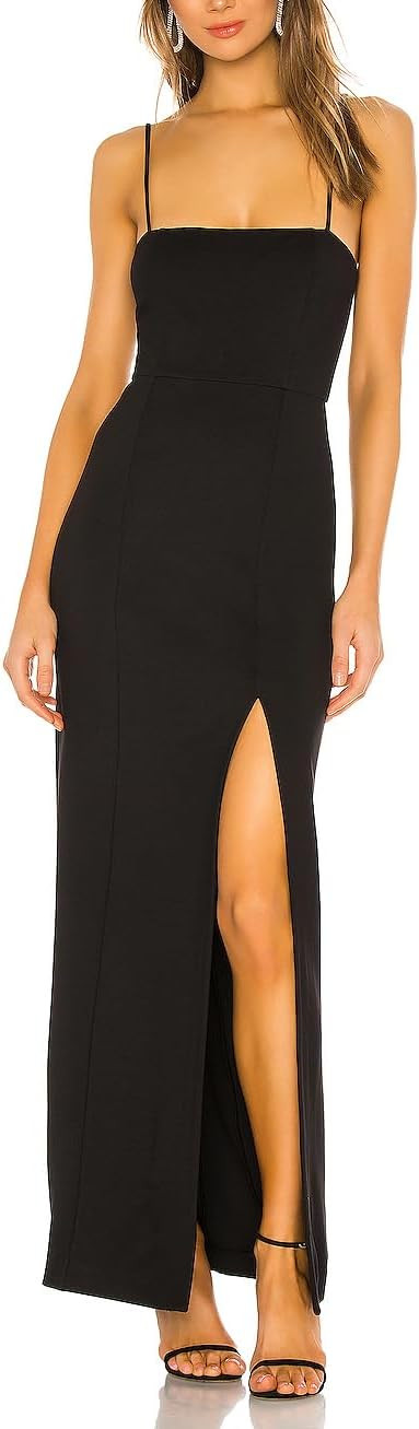 Capuffy Women's Spaghetti Straps Bodycon Club Dress Sexy Backless Cocktail Party Dress Thigh High... | Amazon (US)