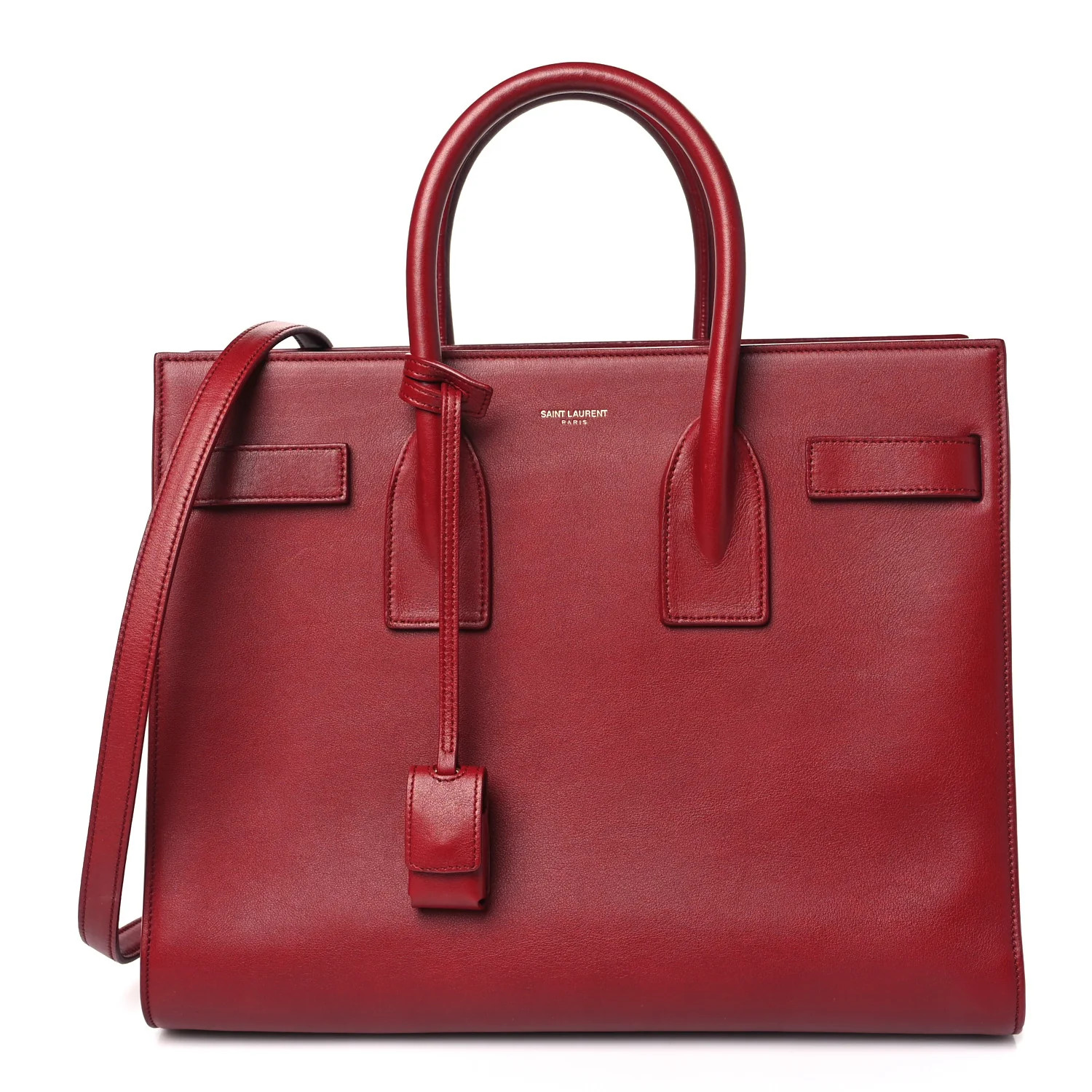 Calfskin Small Sac De Jour Oxblood | FASHIONPHILE (US)
