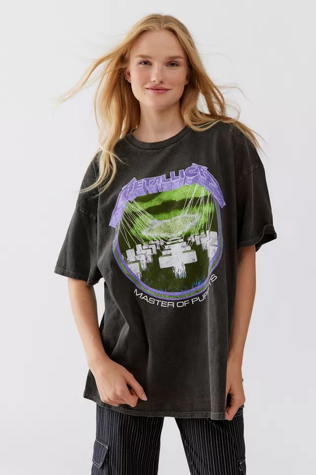 Metallica Master Of Puppets T-Shirt Dress | Urban Outfitters (US and RoW)