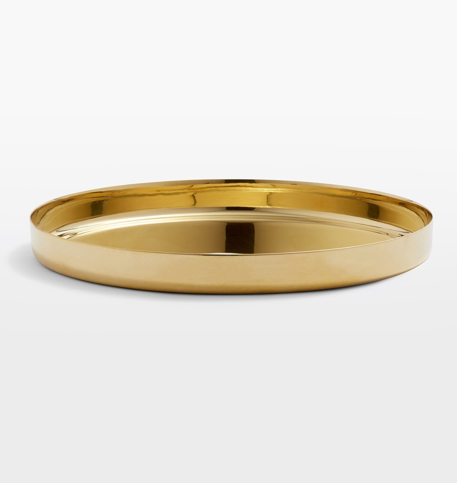 Spun Brass Tray

  Item #E2848 | Rejuvenation