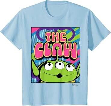 Toy Story - Aliens from Pizza Planet The Claw T-Shirt | Amazon (US)